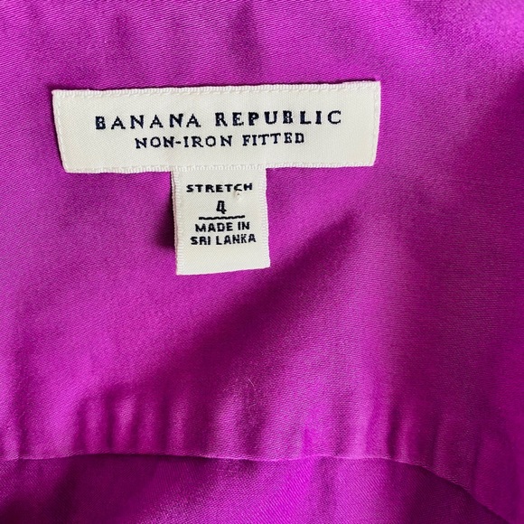 Banana Republic Dress Blouse Size 4 - Picture 4 of 4